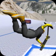 山地自由式雪地滑板车 v1.09