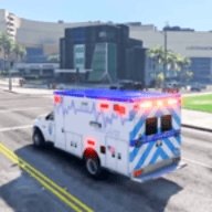US紧急救护车3D v4